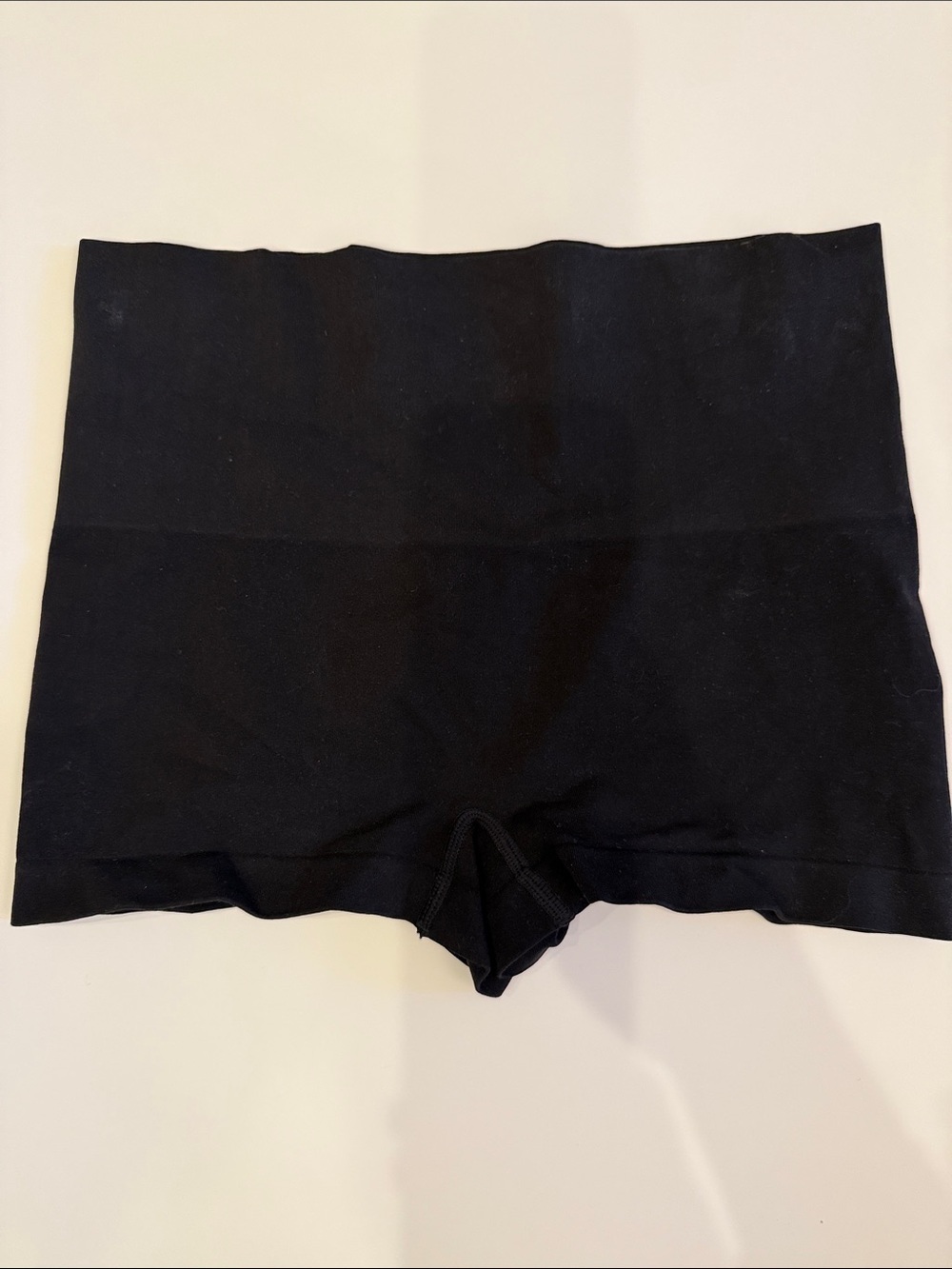 SPANX Black Higher Power Shaper Shorts XL High Waist Seamless Body Shaper